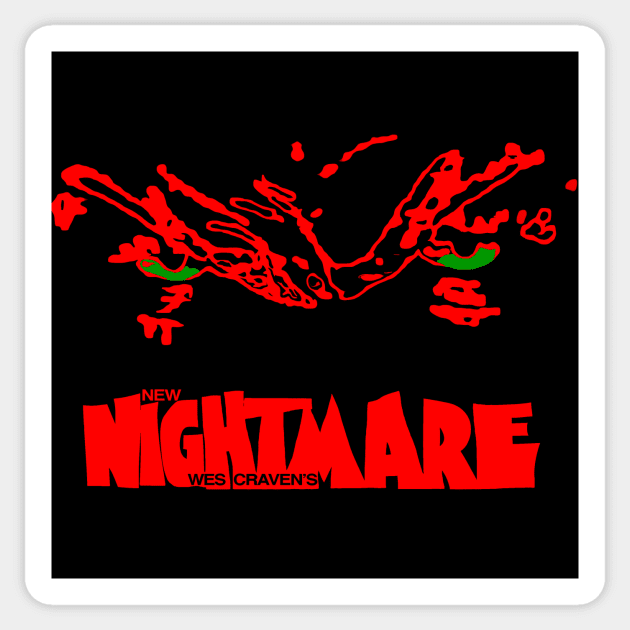 New Nightmare Classic Sticker by SleepySeahorse